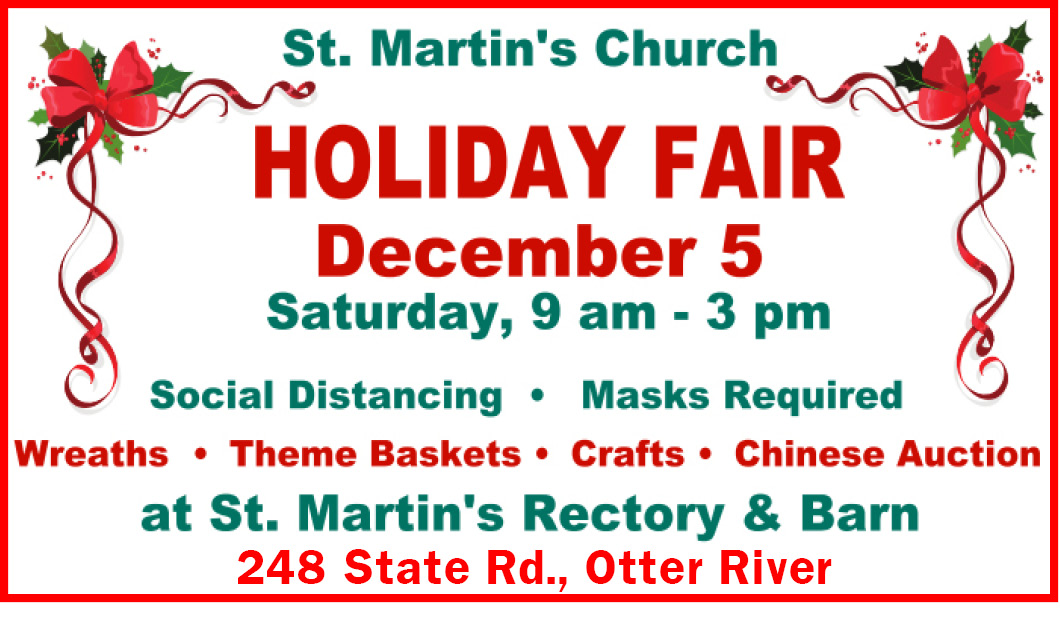 St. Martin Church Holiday Fair Dec. 5